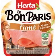 Jambon fumé Le Bon Paris Herta