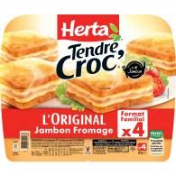 Croque-monsieur jambon fromage Herta