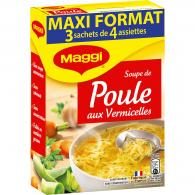 Soupe déshydratée poule aux vermicelles Maggi