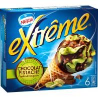 Glaces chocolat pistache Extrême