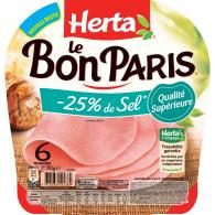 Jambon sel réduit Le Bon Paris Herta