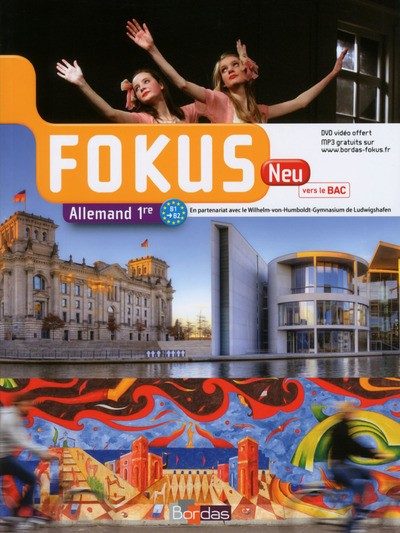 FOKUS ALLEMAND 1ERE MANUEL + DVD 2015