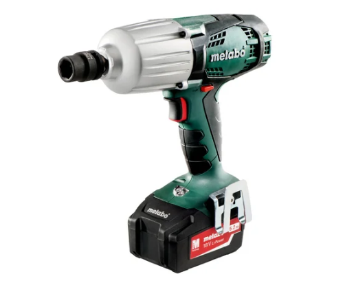 Visseuse à choc sans fil METABO Ssw 18 ltx 600, 18 V 5.2 Ah, 2 batteries