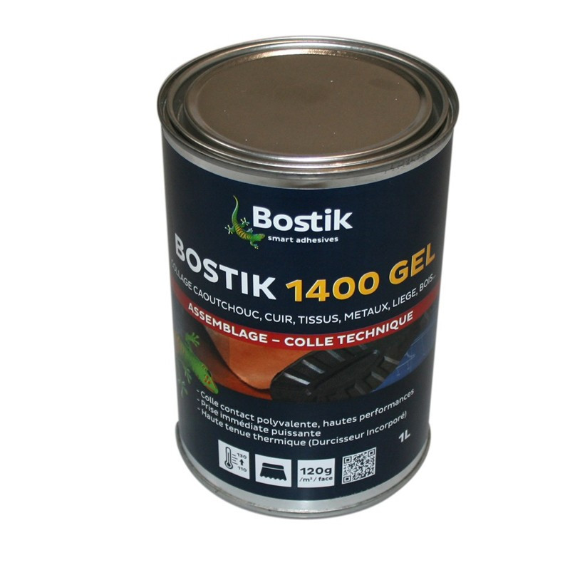 Colle néoprène gel polyvalente BOSTIK 1400 1 litre