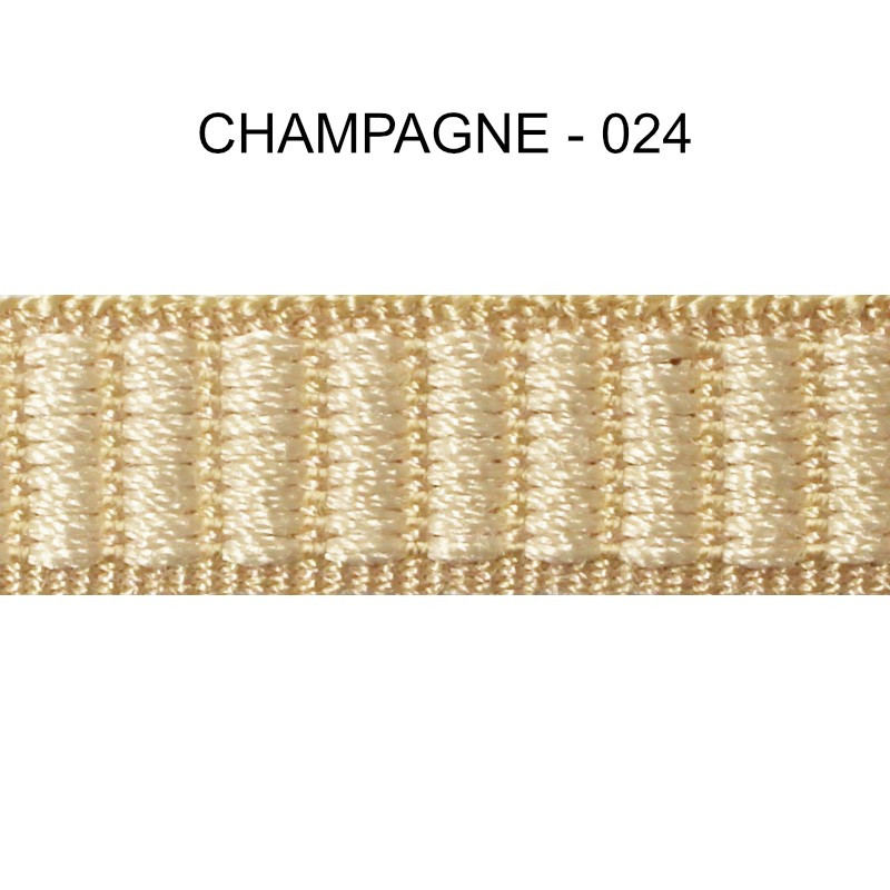 Galon reps 12 mm – Champagne 024