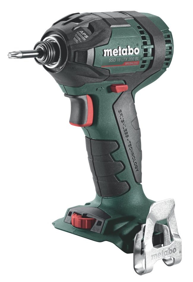 Visseuse à choc sans fil METABO, 18 V 3 Ah, sans batterie SSD 18 LTX 200BL