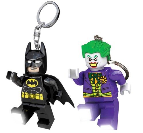 Pack porte-clés lumineux Lego DC Comics Super Heroes – Batman + Joker