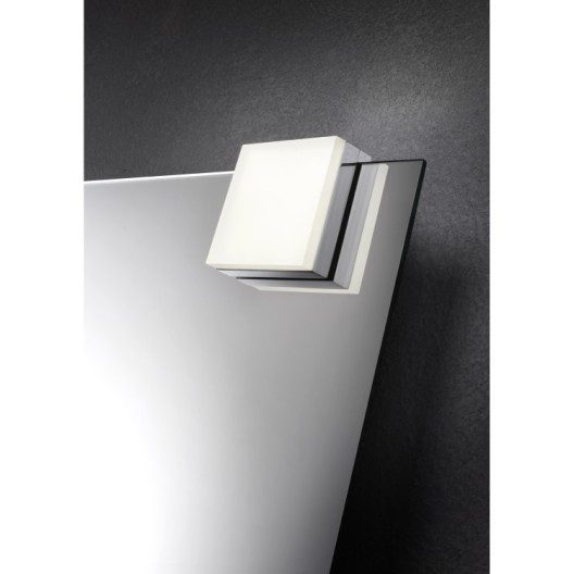 Spot à fixer sur miroir Glow, LED 1 x 5 W, LED intégrée blanc froid