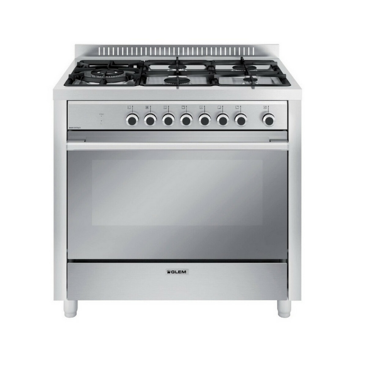 Piano de cuisson mixte 104l 5 feux inox – GX960CVIX – GLEM