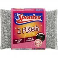 Tampons grattants Flash Spontex