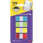 Marques-pages 3M Post-It Index 3,81 (H) x 1,58 (l) cm Assortiment