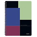 Cahier double spirale Leitz A4 Executive 160 Pages 90 g/m² Assortiment