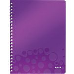 Cahier Leitz A4 WOW 160 Pages 80 g/m² Violet