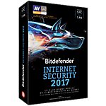 Logiciel Antivirus Bitdefender Internet Security 2017 – 1 an / 5 postes