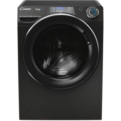 Lave linge hublot Candy RP 496BWMBCB/1-S RapidO Pro