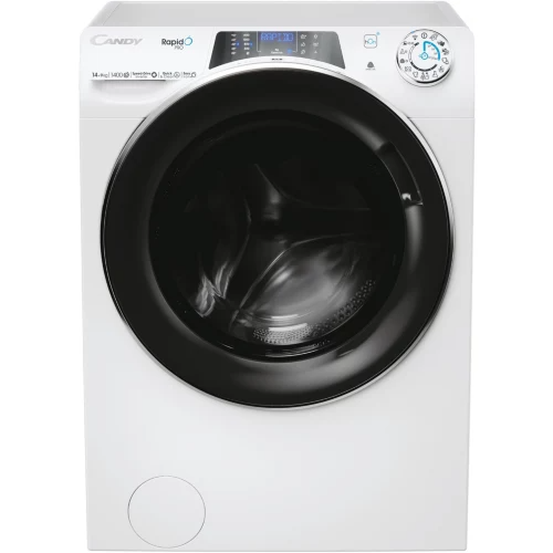 Lave linge séchant hublot Candy RPW41496BWMBC-S