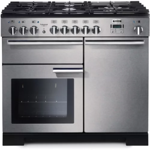Piano de cuisson gaz Falcon PRO DELUX100 MIXT INOX CHROME