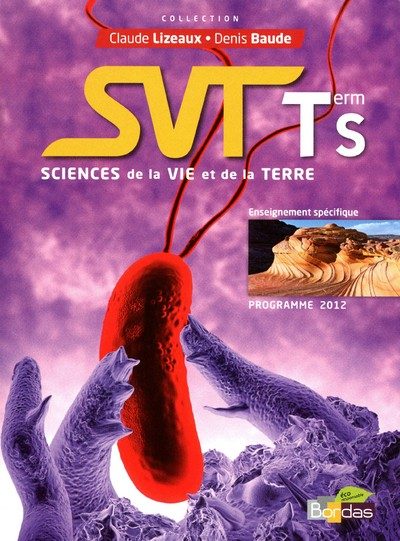 SVT TERM S SPECIFIQUE MANUEL -PETIT FORMAT- 2012