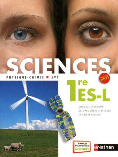 SCIENCES 1ERE ES-L PROGRAMME11
