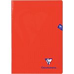 Cahier Clairefontaine A4 Mimesys 96 Pages Papier Rouge