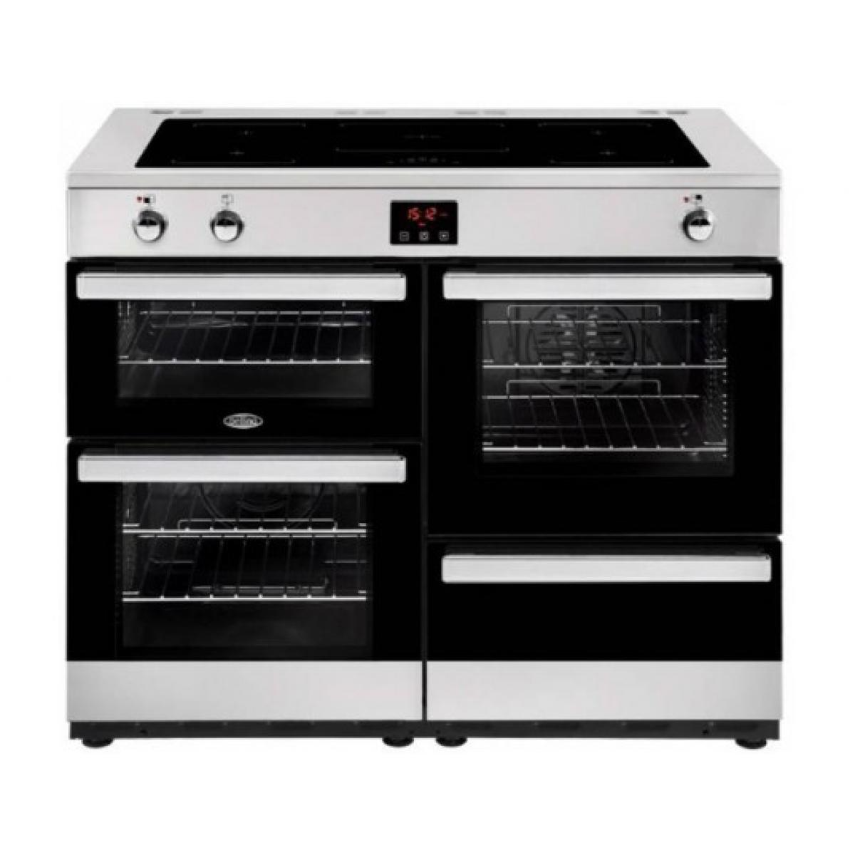 Piano de cuisson induction 110cm BELLING Cookcentre PCENTR110EISTA Inox