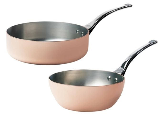 Sauteuse en cuivre inox INDUCTION 20 cm