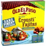 Kit pour Crousti’ Fajitas sans piment Old el Paso