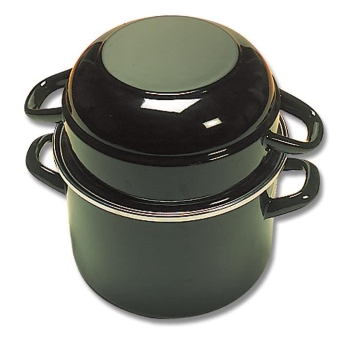 Cocotte à moules acier émaillé 2.5 L
