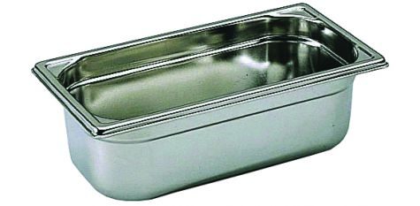Bac Gastronorme inox GN 1/3 (ht 5.5 cm)