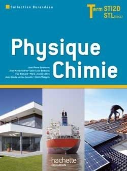 PHYSIQUE CHIMIE TERM. STI2D/STL (OPTION SCL) – LIVRE ELEVE – ED. 2012