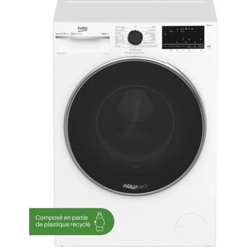 Lave linge hublot Beko B5WFT510419W Fibercatcher