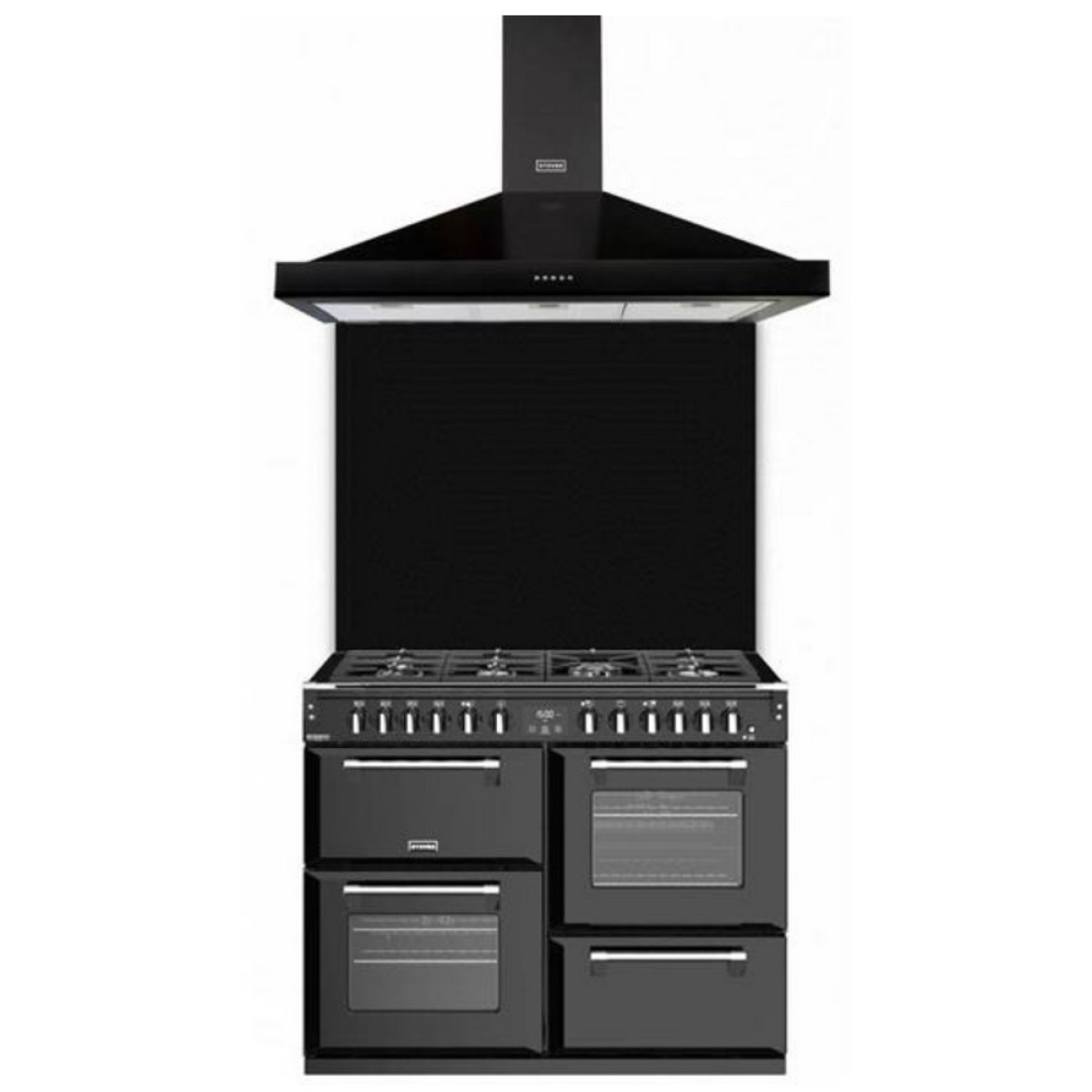Stoves – pack piano de cuisson – mixte 200l 7 feux noir – packrichdx110dfbl – PACKRICHDX110DFBL – STOVES