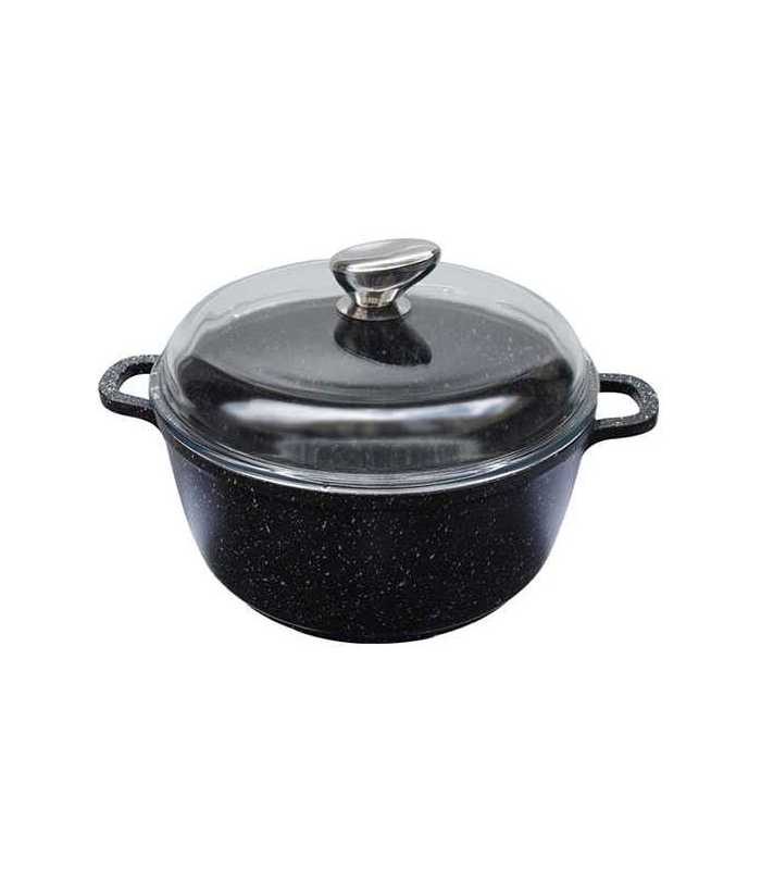 Cocotte “façon pierre” avec couvercle