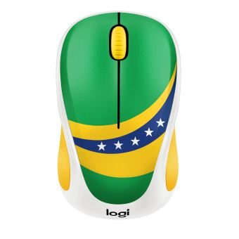 Souris sans fil Logitech M238 Fan collection Brésil