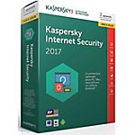 Mise à jour antivirus Kaspersky Internet Security 2017 – 1 an 3 postes