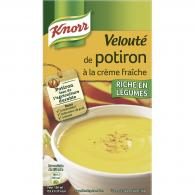 Soupe potiron crème fraîche Knorr