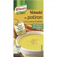 Soupe potiron crème fraîche Knorr