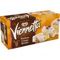 Dessert glacé crème brûlée Viennetta