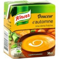 Soupe Douceur d’Automne crème fraîche Knorr