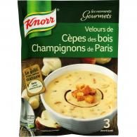 Soupe déshydratée velours cèpes des bois Knorr