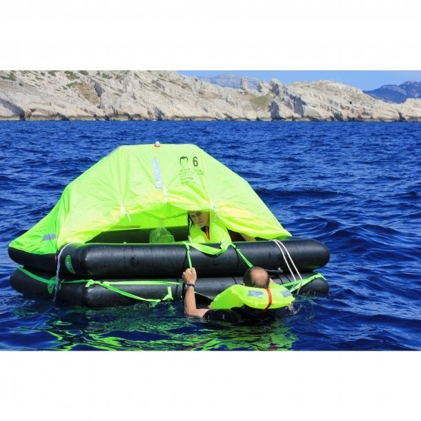 Radeau de survie 4Water – cotier – 4 personnes – Container