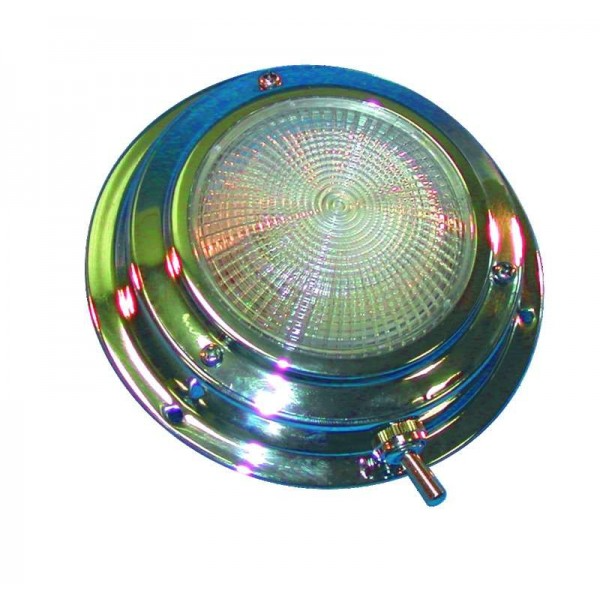 Plafonnier VDM inox diametre 140mm