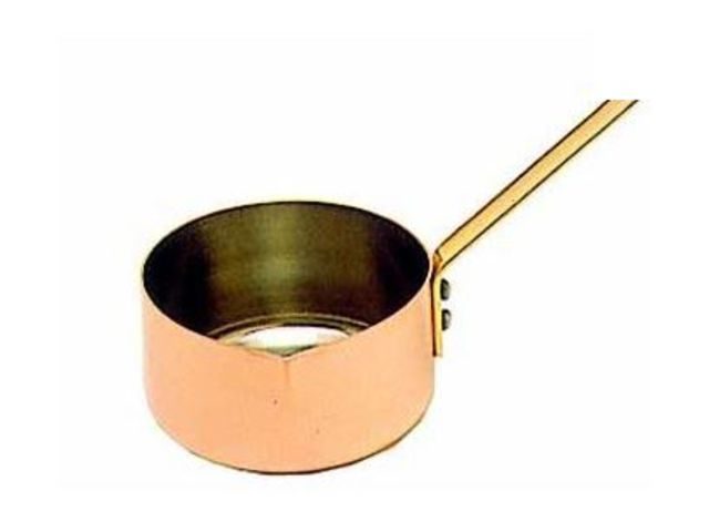 Casserole à flamber en cuivre
