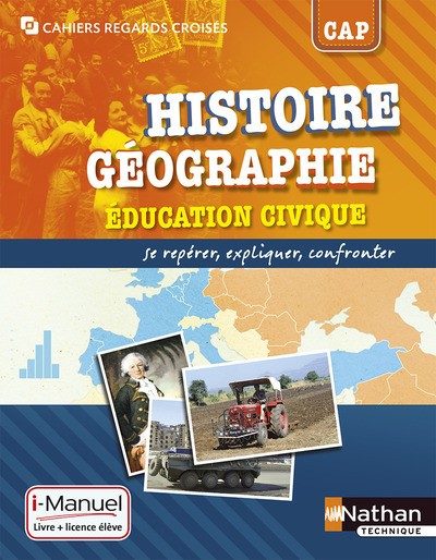 HIST GEOG ED CIVIQUE CAP POCHETTE (REGARDS CROISES) I-MANUEL LIVRE + LICENCE ELEVE 2014