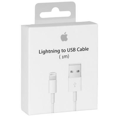 Câble Lightning MQUE2 100 cm blanc Apple
