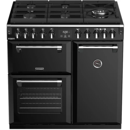 Piano de cuisson gaz Stoves RICHMOND GLASS 90 DFT NOIR