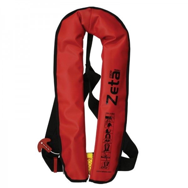 Gilet gonflable Lalizas Zeta 290N manuel rouge