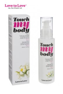 Fluide massage & lubrifiant Touch my body
