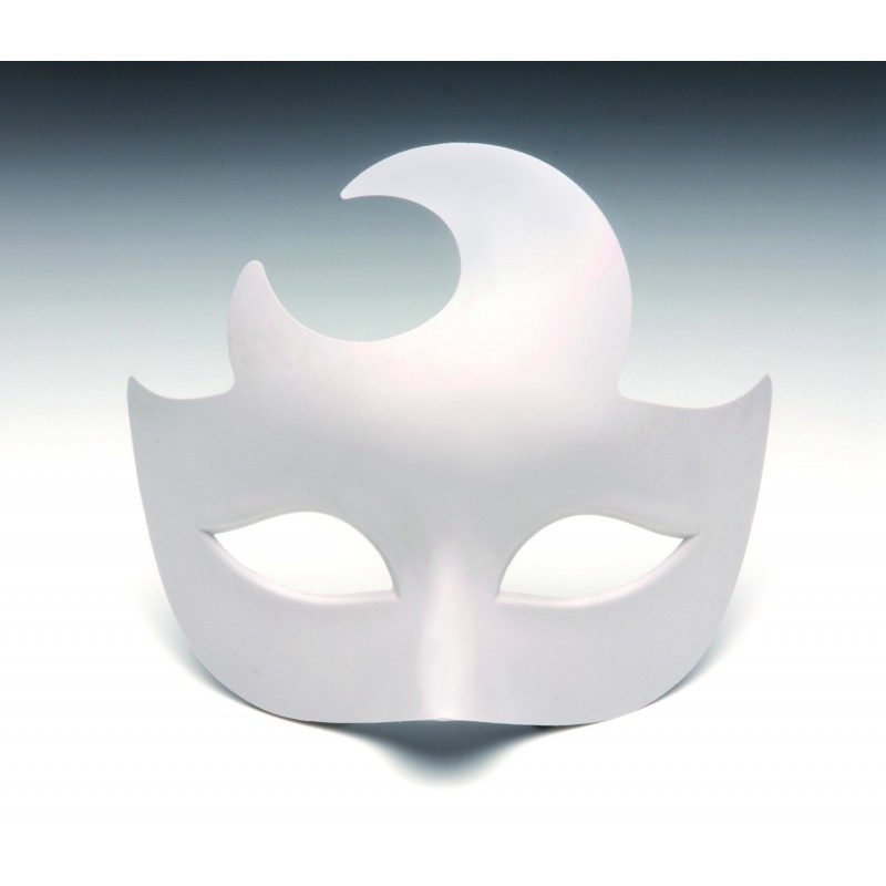 Masque demi-lune 17x14cm – Glorex