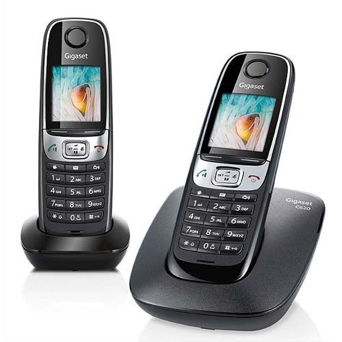 GIGASET TÉLÉPHONE SANS FIL C620 NOIR DUO C620DUONOIR